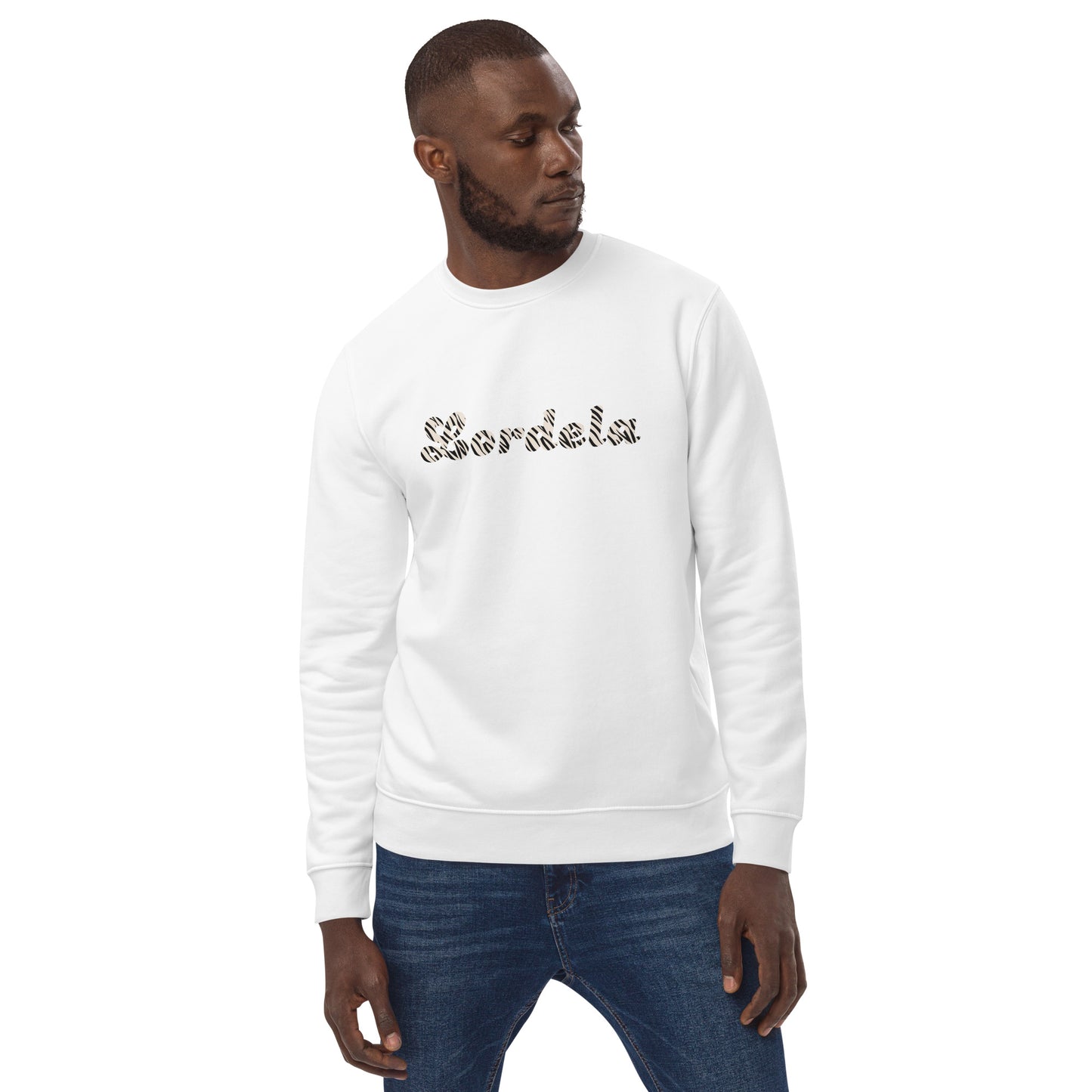 Lordela Zebra Text Eco Sweatshirt