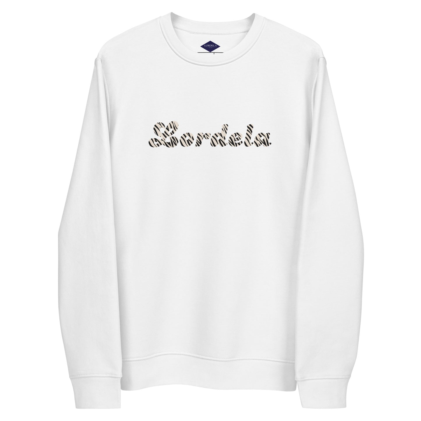 Lordela Zebra Text Eco Sweatshirt