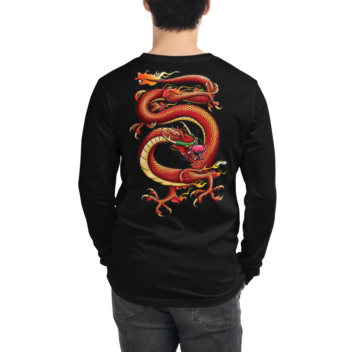 Lordela Chinese Dragon Long Sleeve Tee