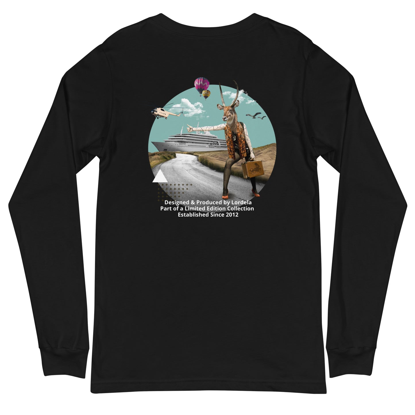 Lordela Hiking Stag Long Sleeve Tee