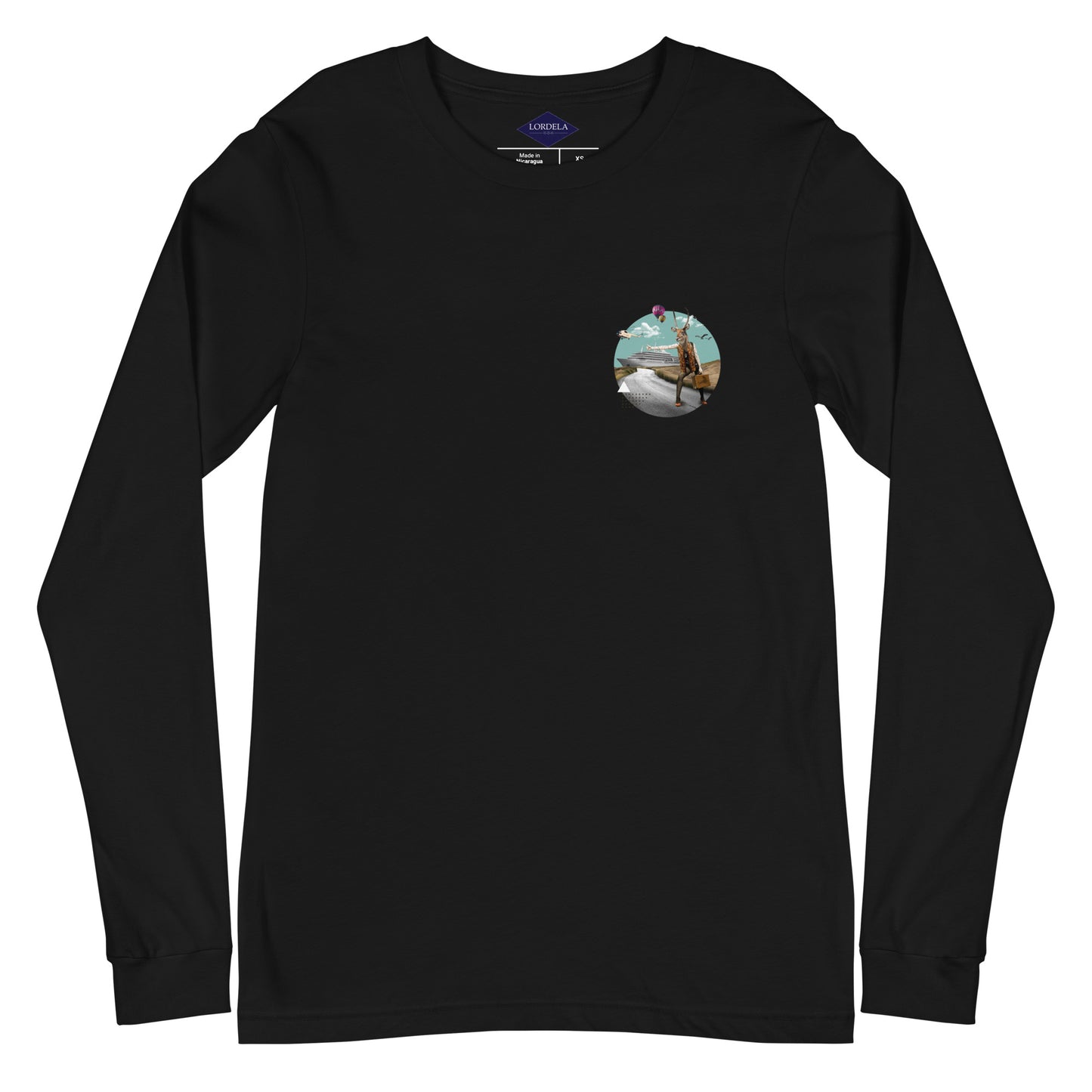 Lordela Hiking Stag Long Sleeve Tee