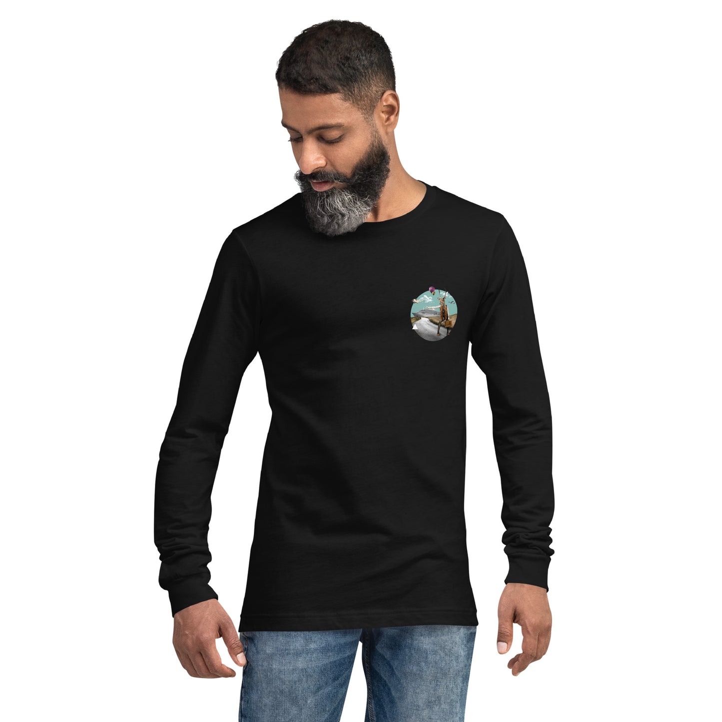 Lordela Hiking Stag Long Sleeve Tee