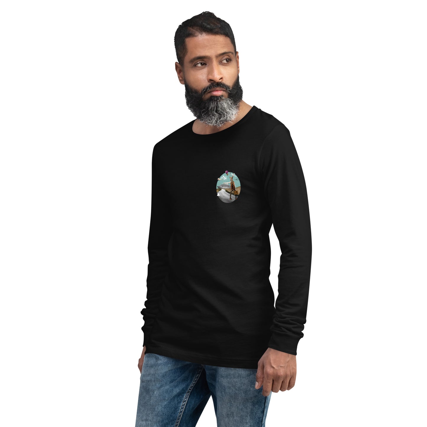 Lordela Hiking Stag Long Sleeve Tee