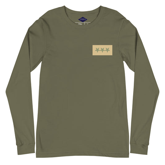 Lordela Three Stars Long Sleeve Tee