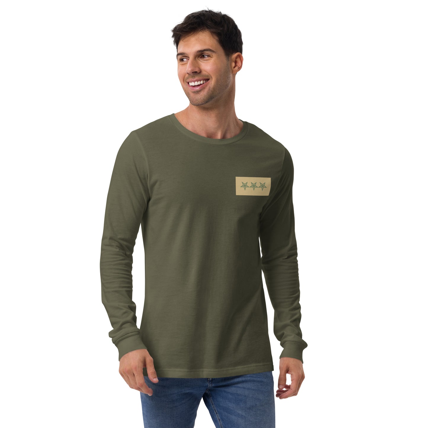 Lordela Three Stars Long Sleeve Tee