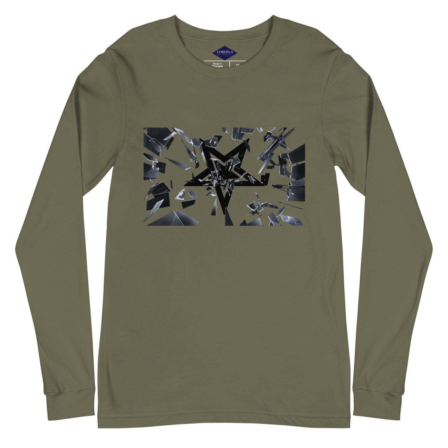 Lordela Broken Glass Long Sleeve Tee