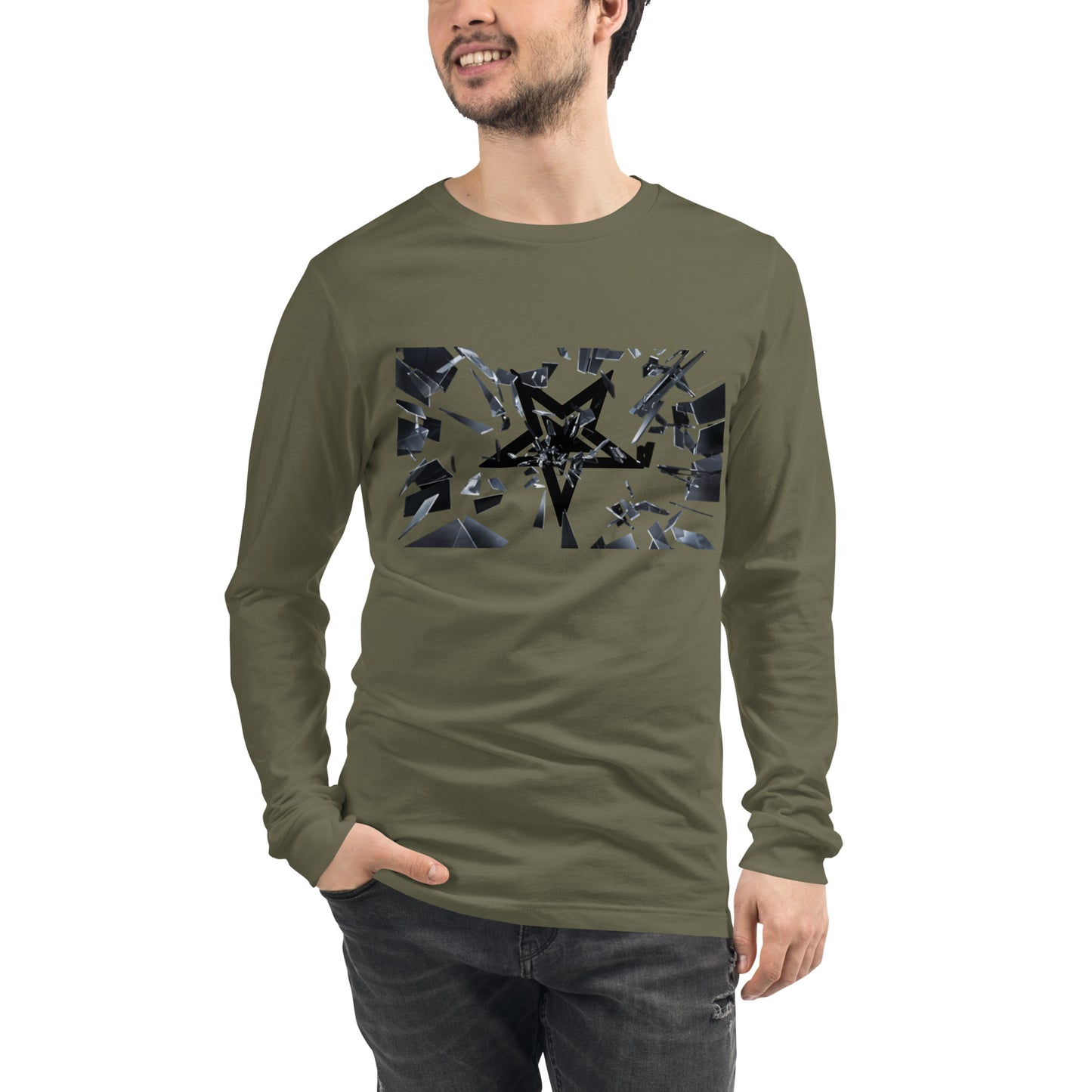 Lordela Broken Glass Long Sleeve Tee