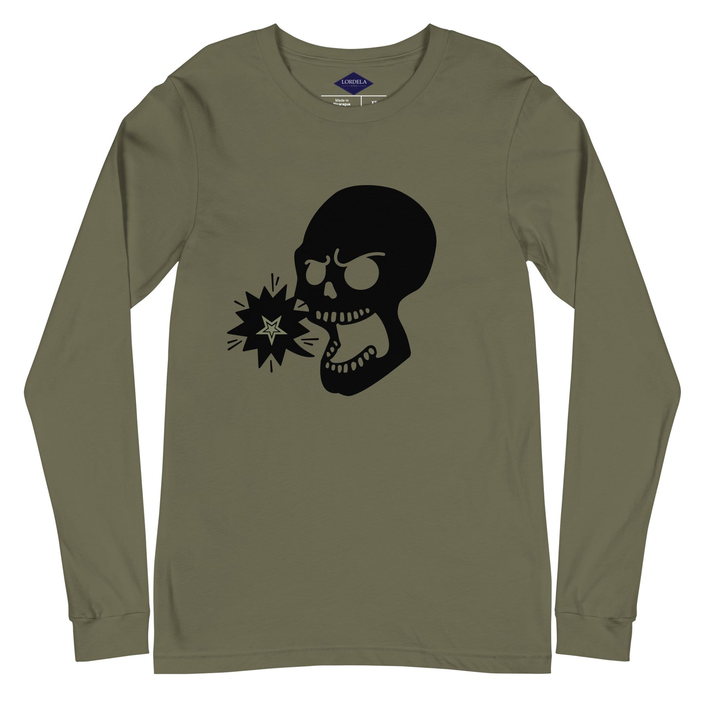 Lordela Skull Long Sleeve Tee