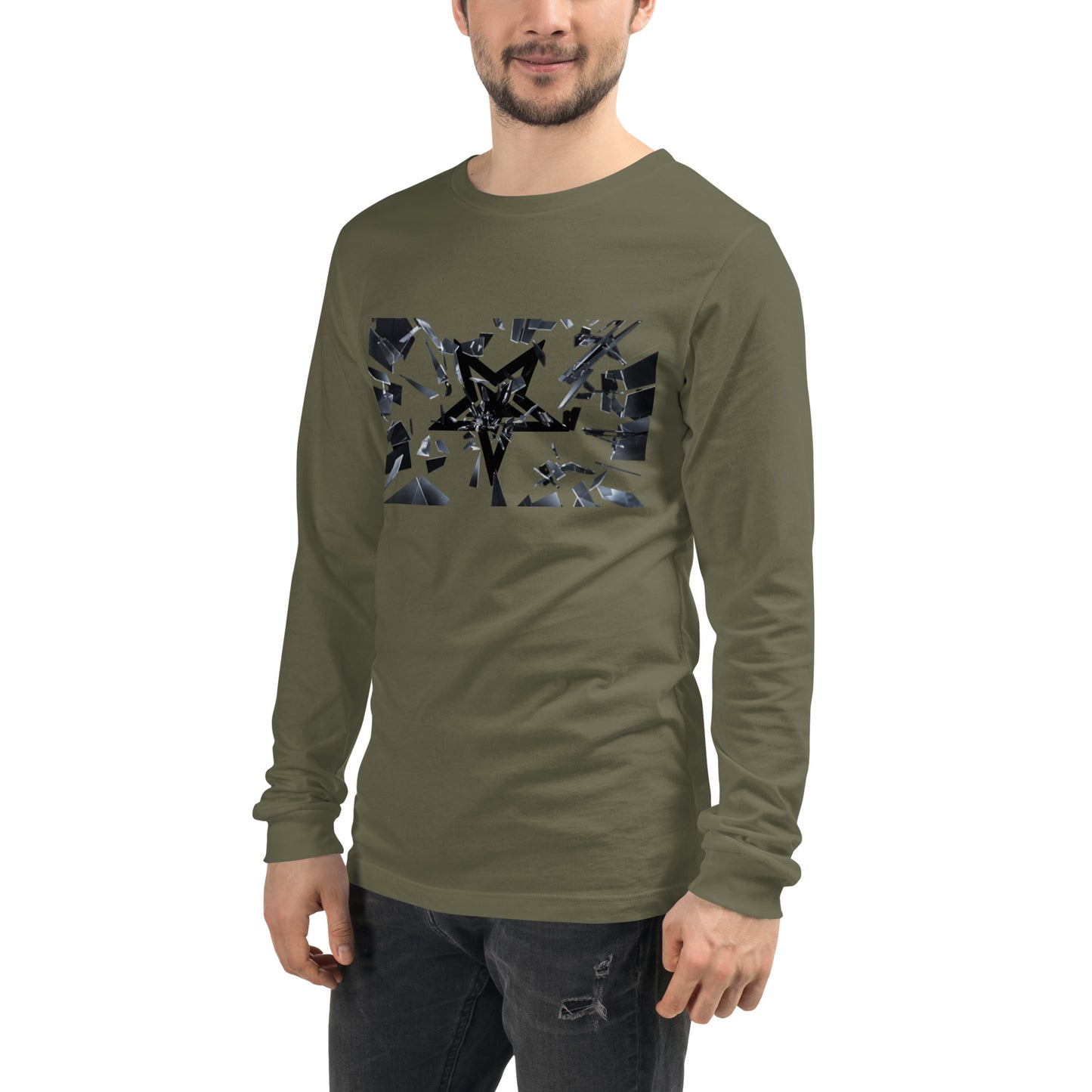 Lordela Broken Glass Long Sleeve Tee