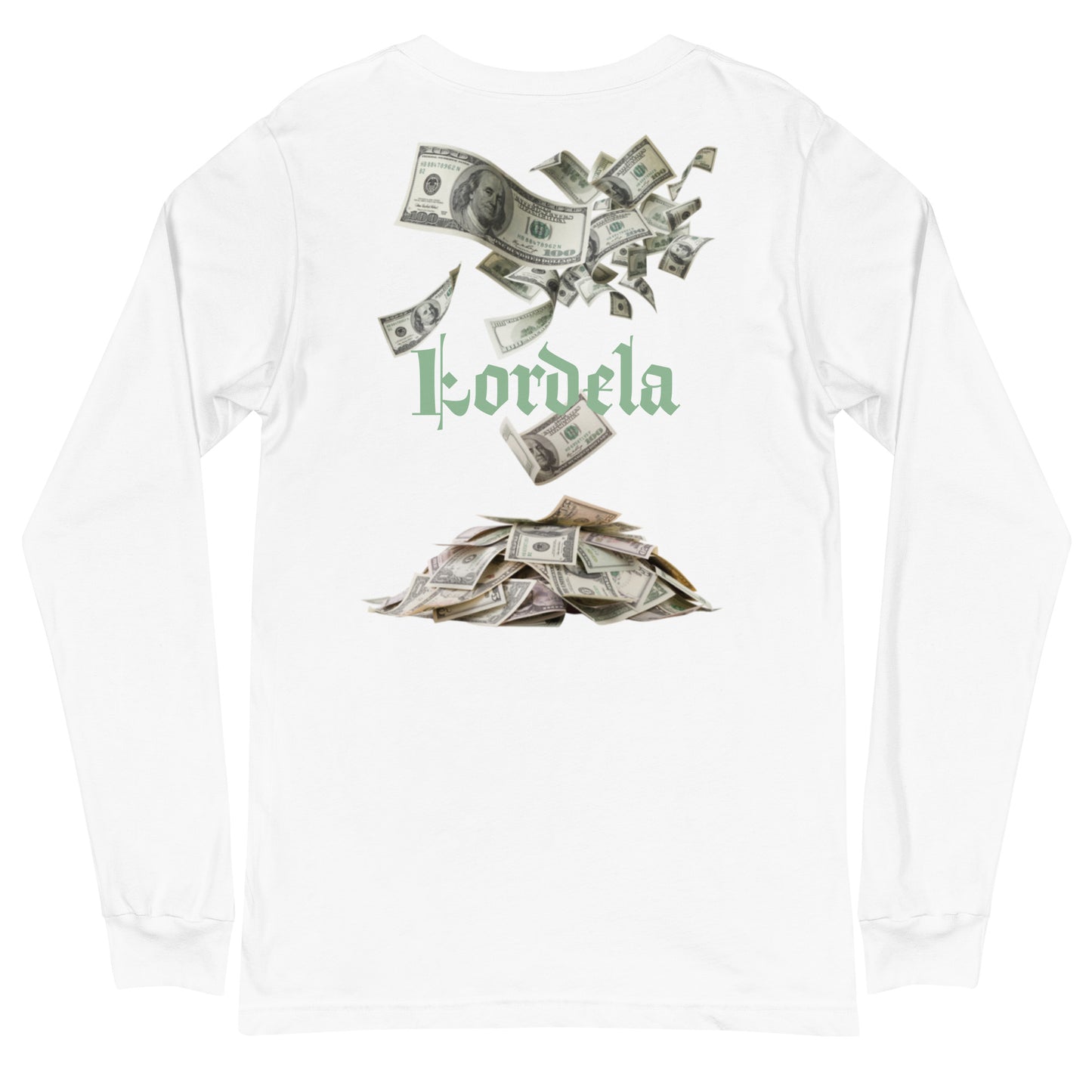 Lordela Dollar Dollar Bills Long Sleeve Tee