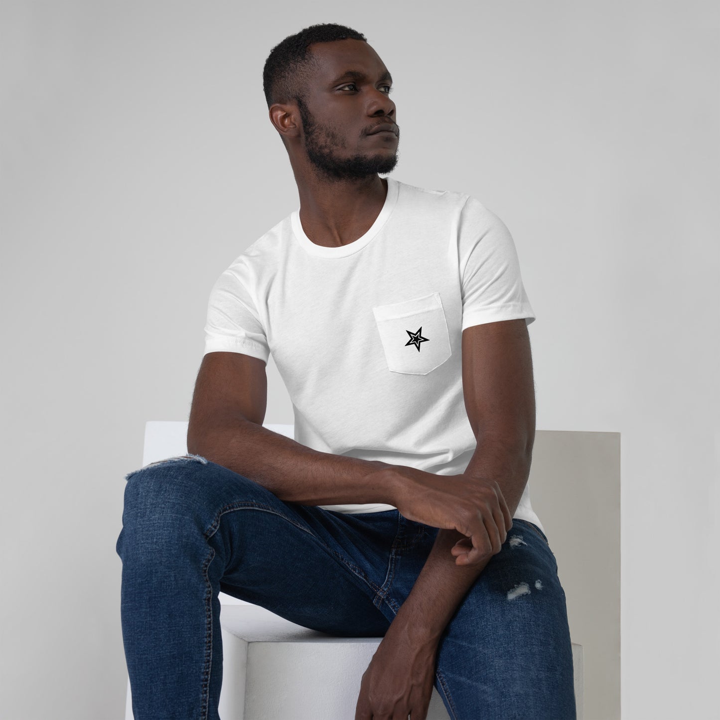 Lordela White Pocket T-Shirt