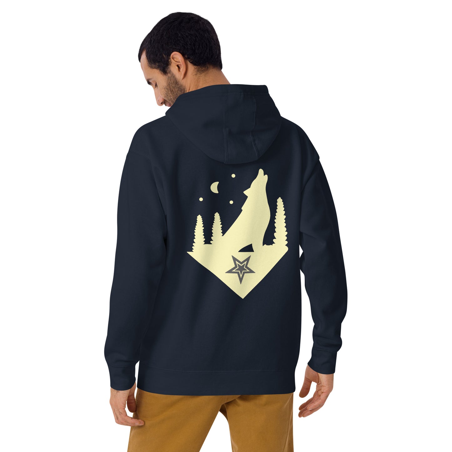 Lordela Howling Wolf Hoodie