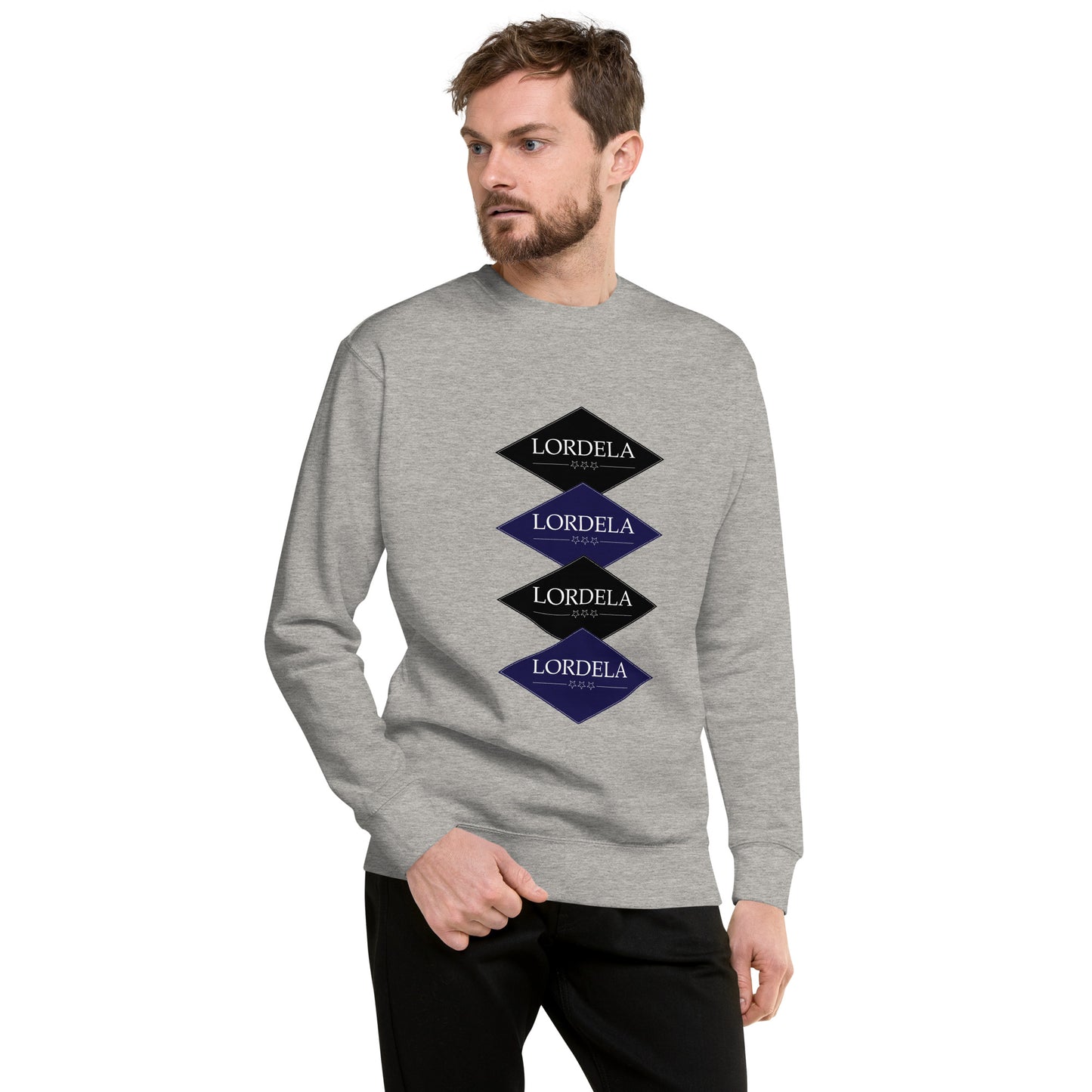 Lordela Emblem Pattern Premium Sweatshirt