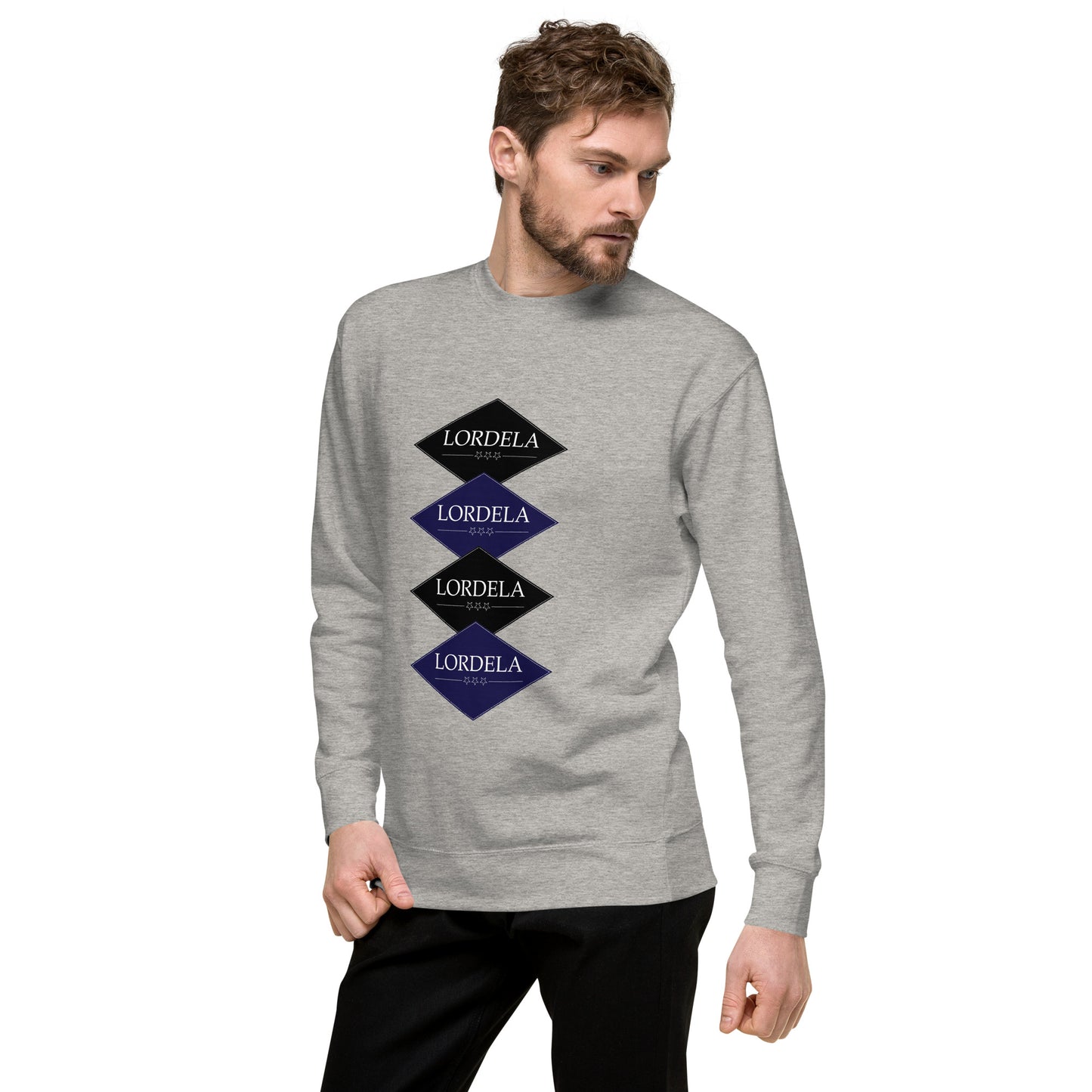 Lordela Emblem Pattern Premium Sweatshirt