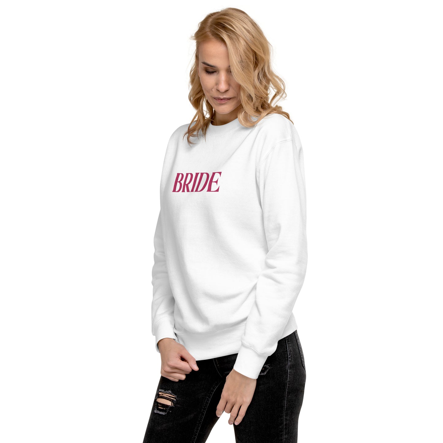 Lordela Bride Embroidered Premium Sweatshirt