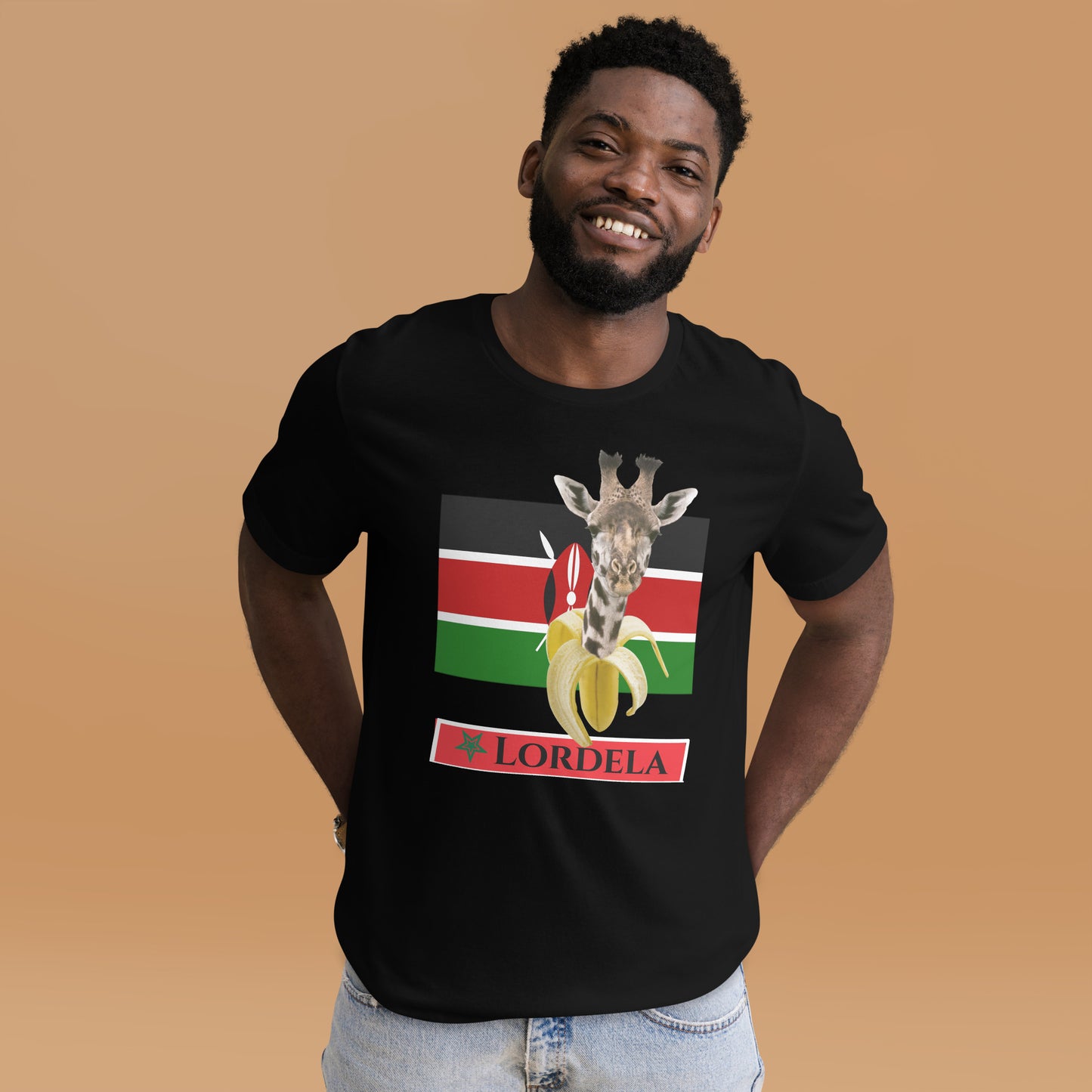 Lordela Kenyan Giraffe T-Shirt