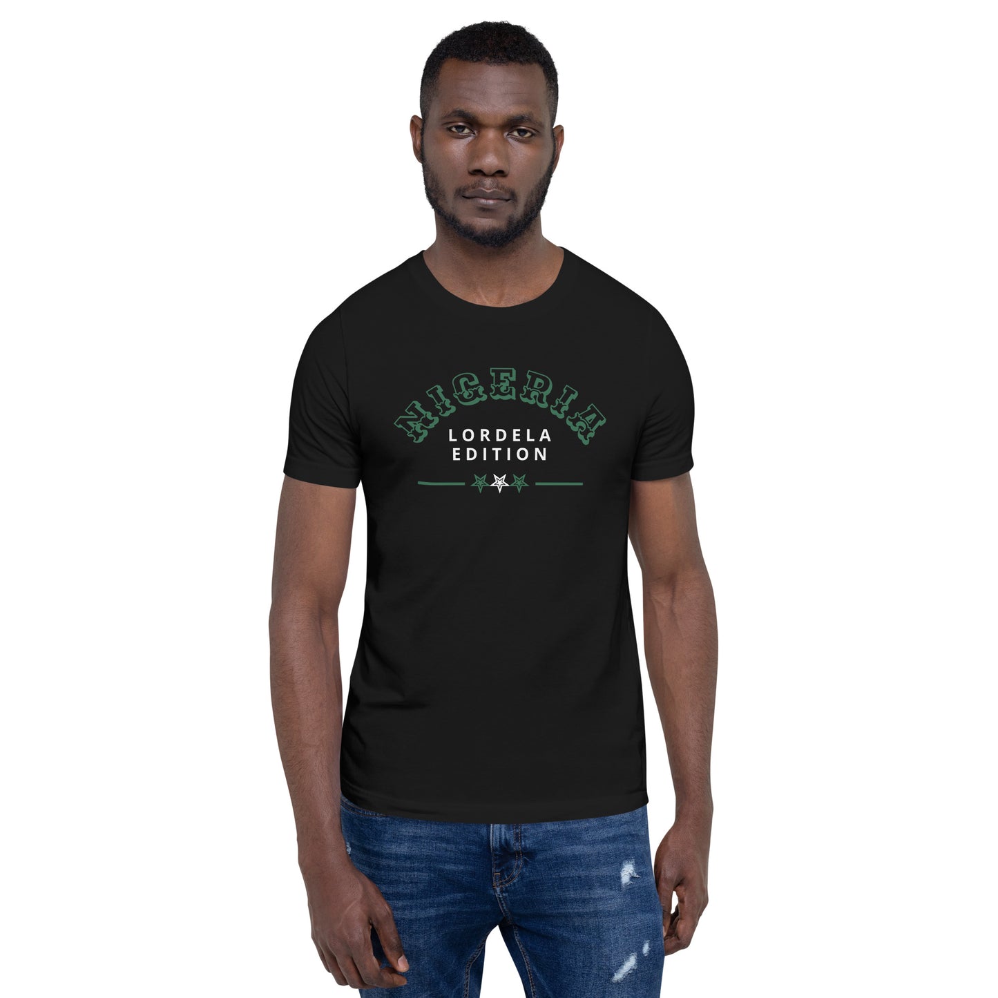 Lordela Nigeria 3 Stars T-Shirt