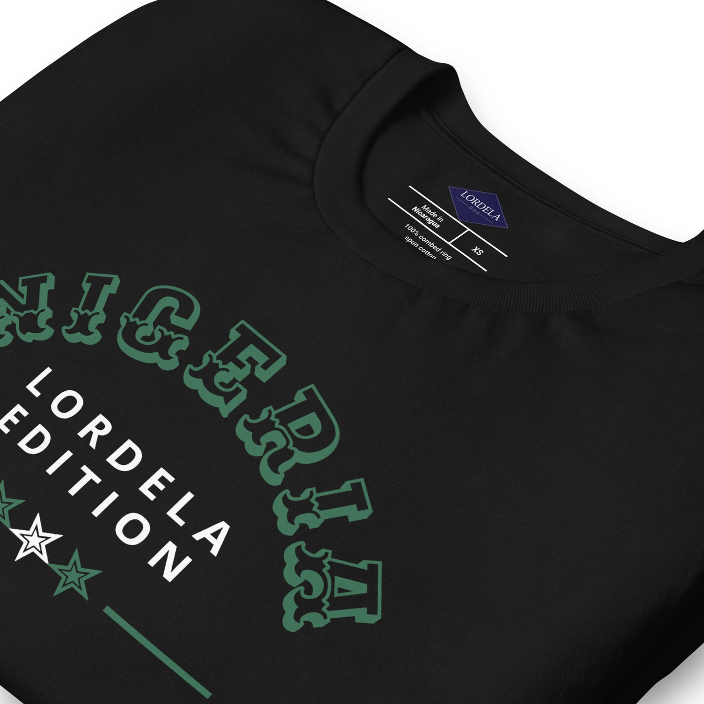 Lordela Nigeria 3 Stars T-Shirt