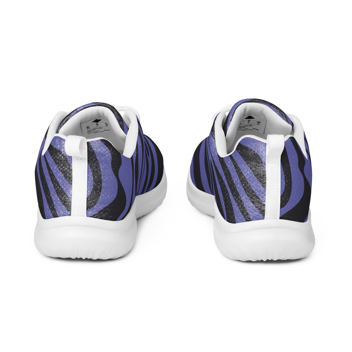 Lordela Purple Zebra Print Women’s Trainers