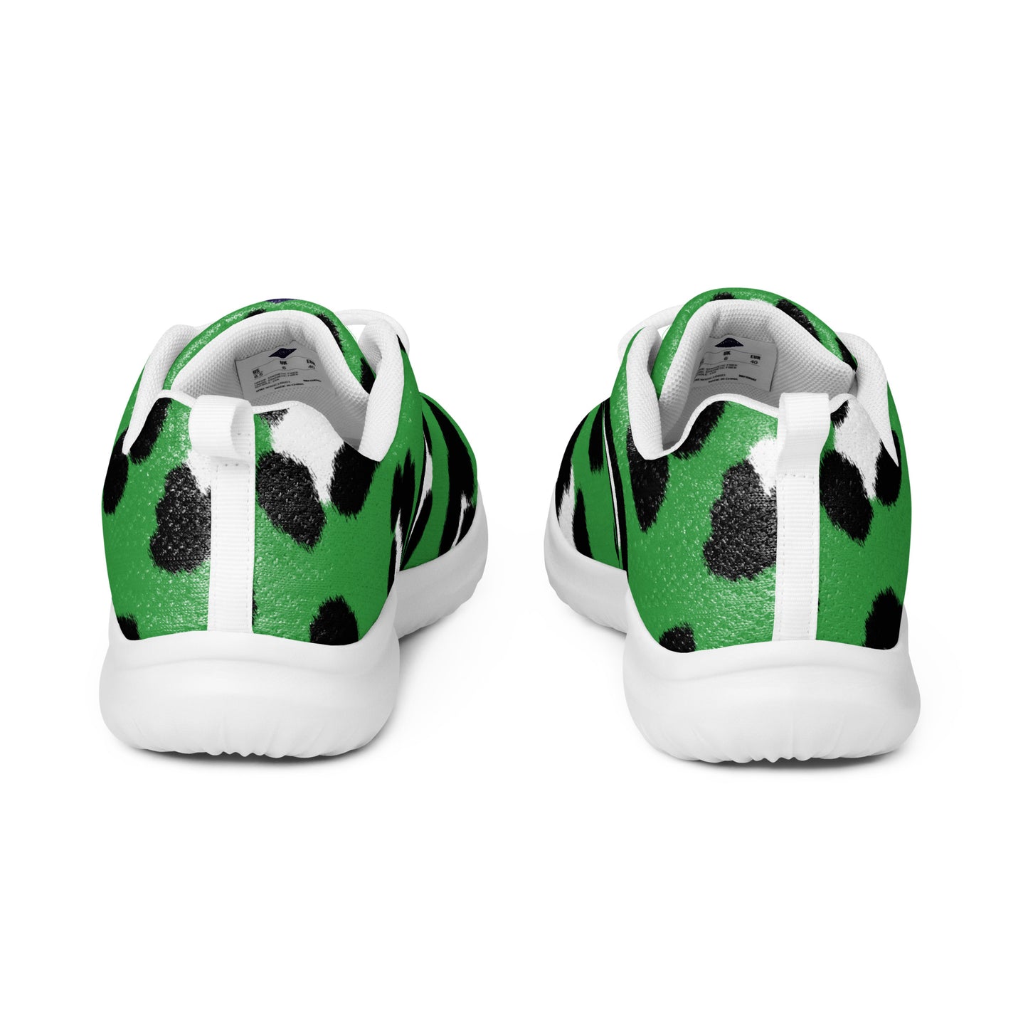 Lordela Green Leopard Print Women’s Trainers