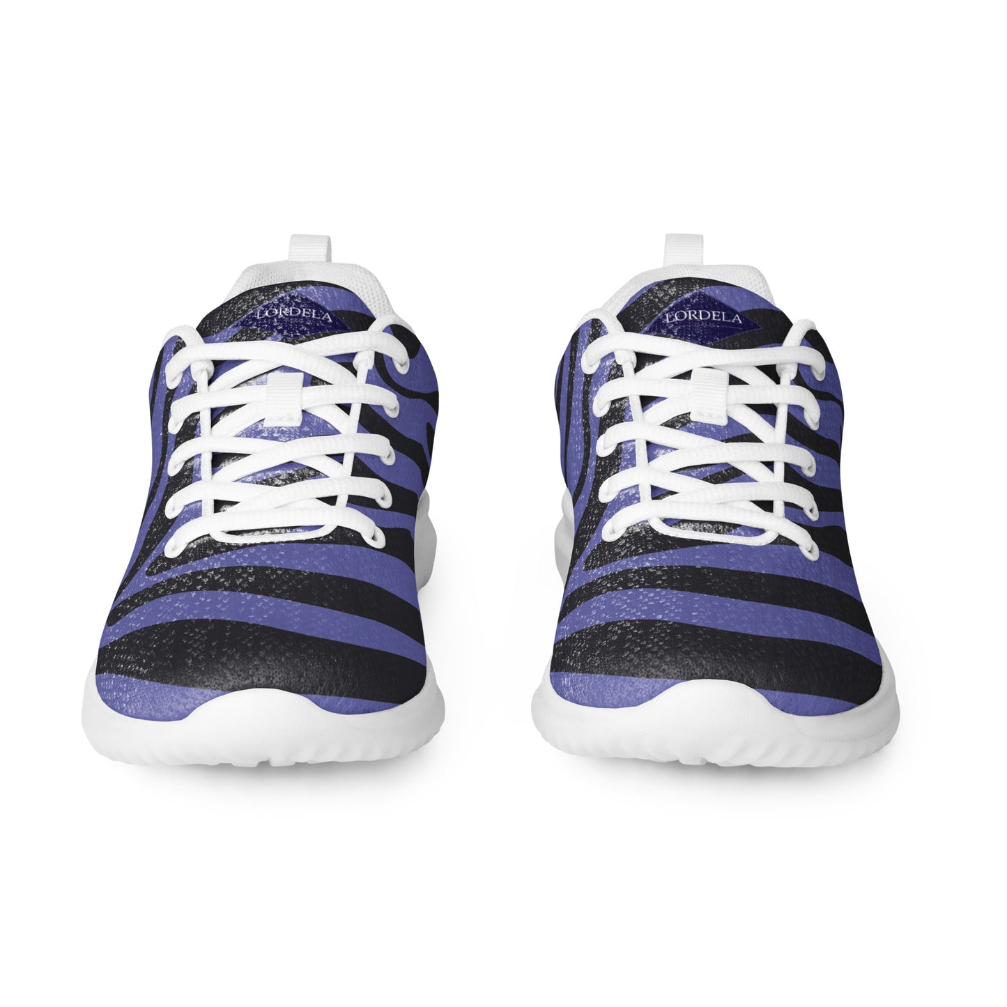 Lordela Purple Zebra Print Women’s Trainers