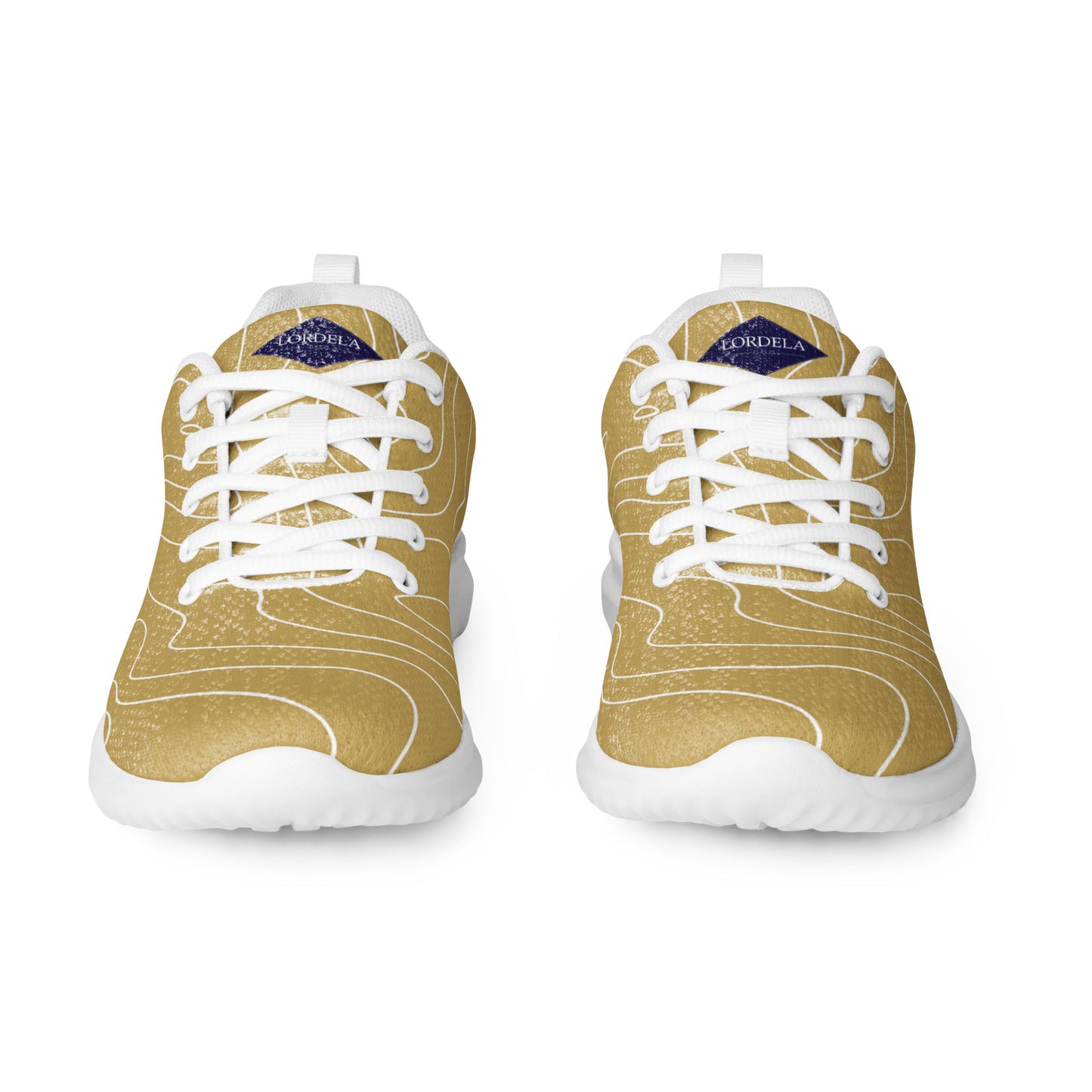 Lordela Gold Puddle Women’s Trainers