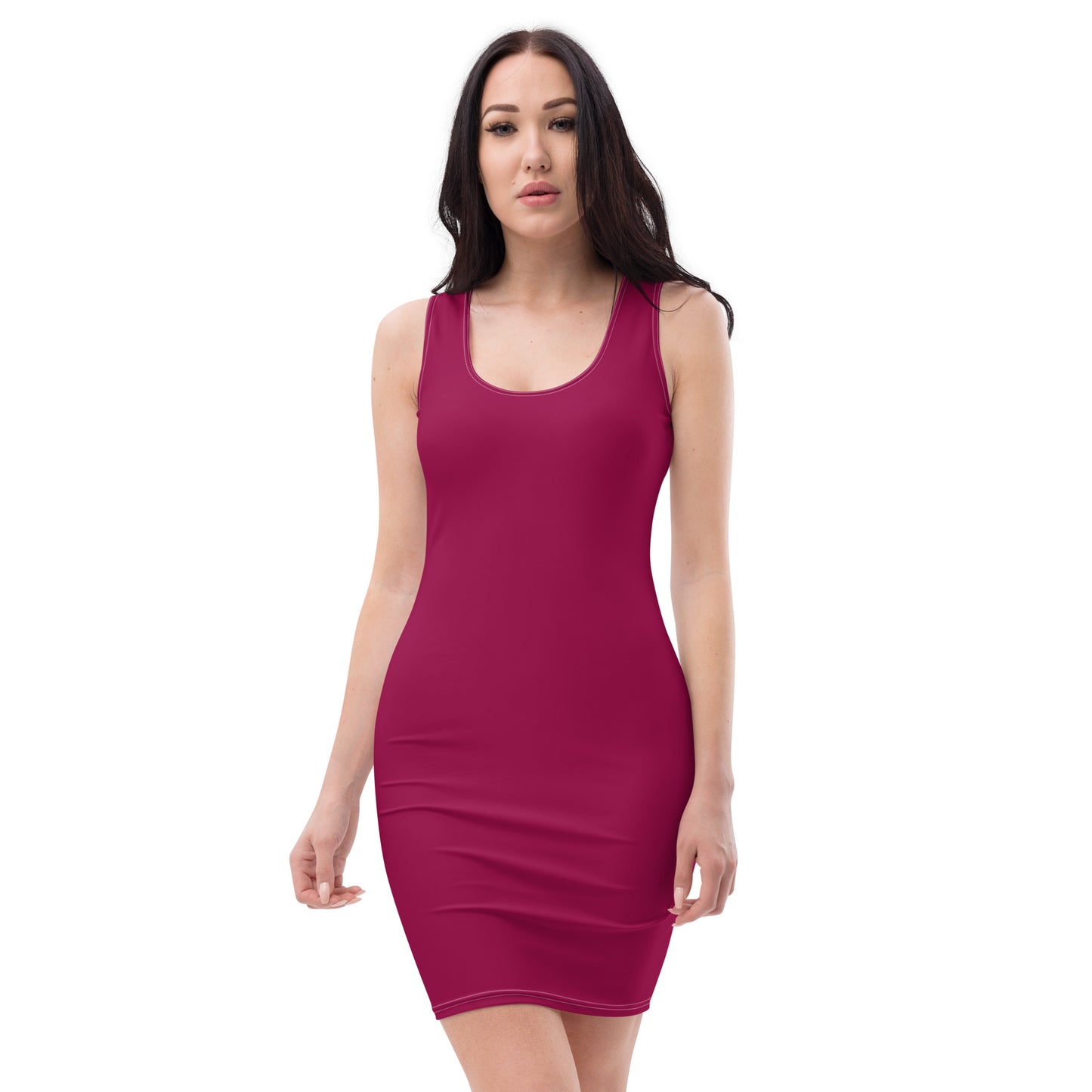 Lordela Burgundy Dress