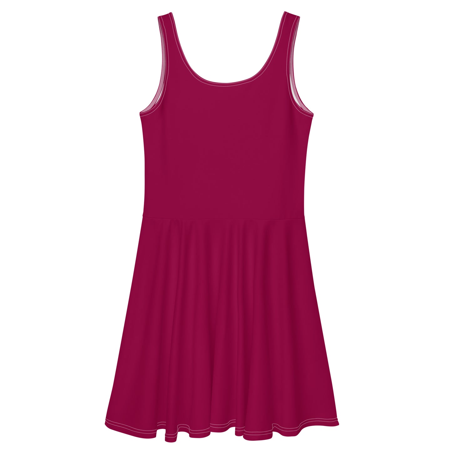 Lordela Burgundy Skater Dress