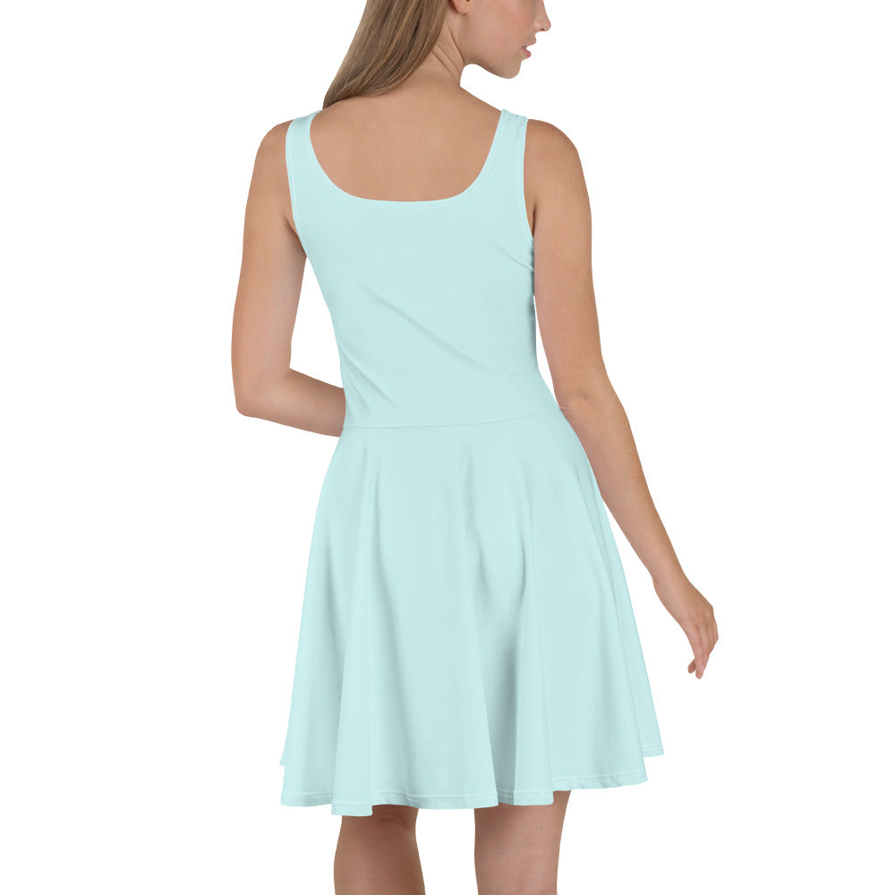 Lordela Light Cyan Skater Dress