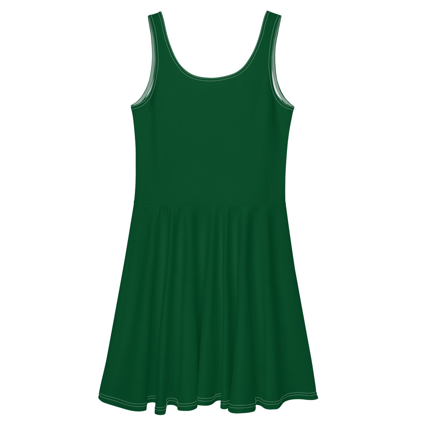 Lordela Forest Green Skater Dress