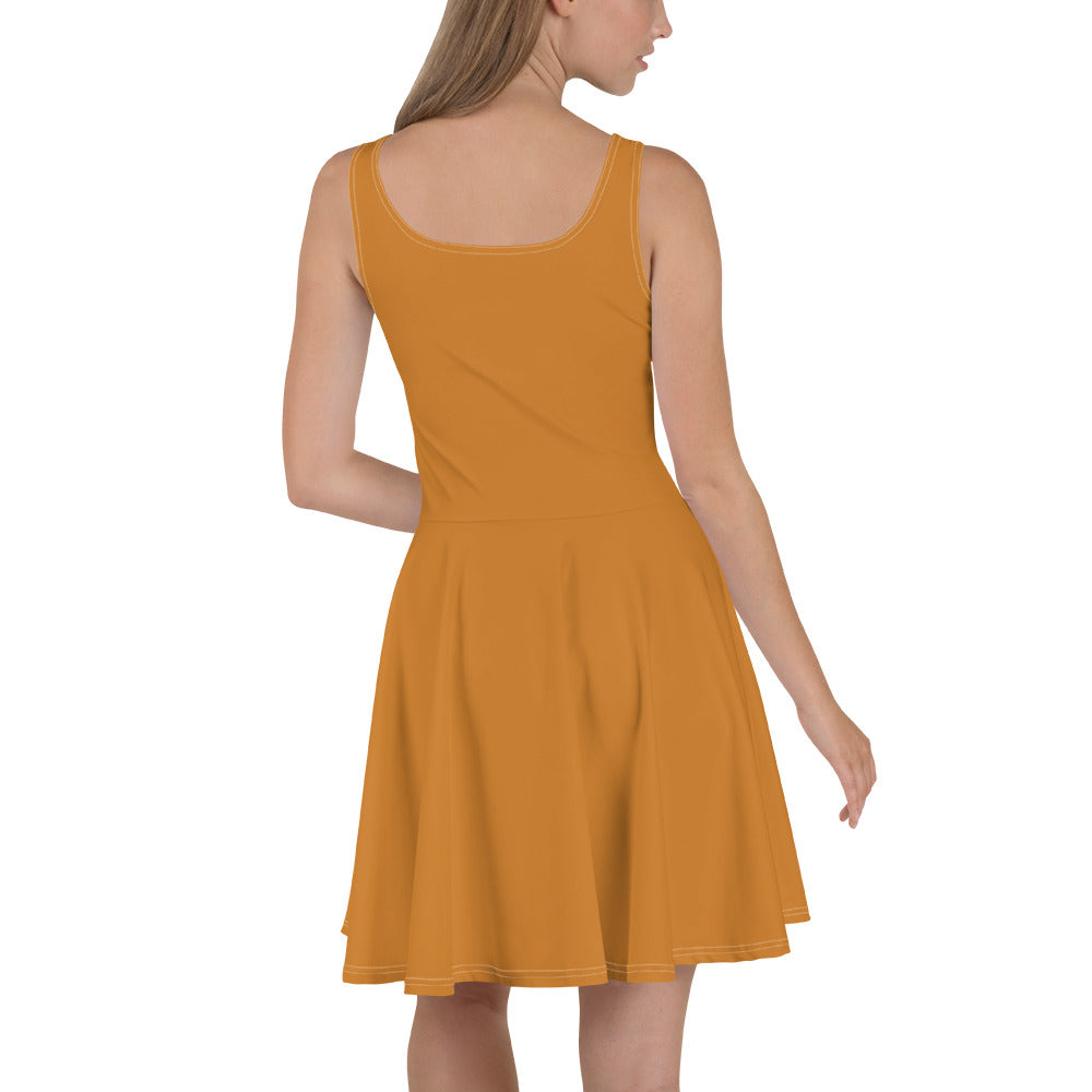 Lordela Bronze Skater Dress