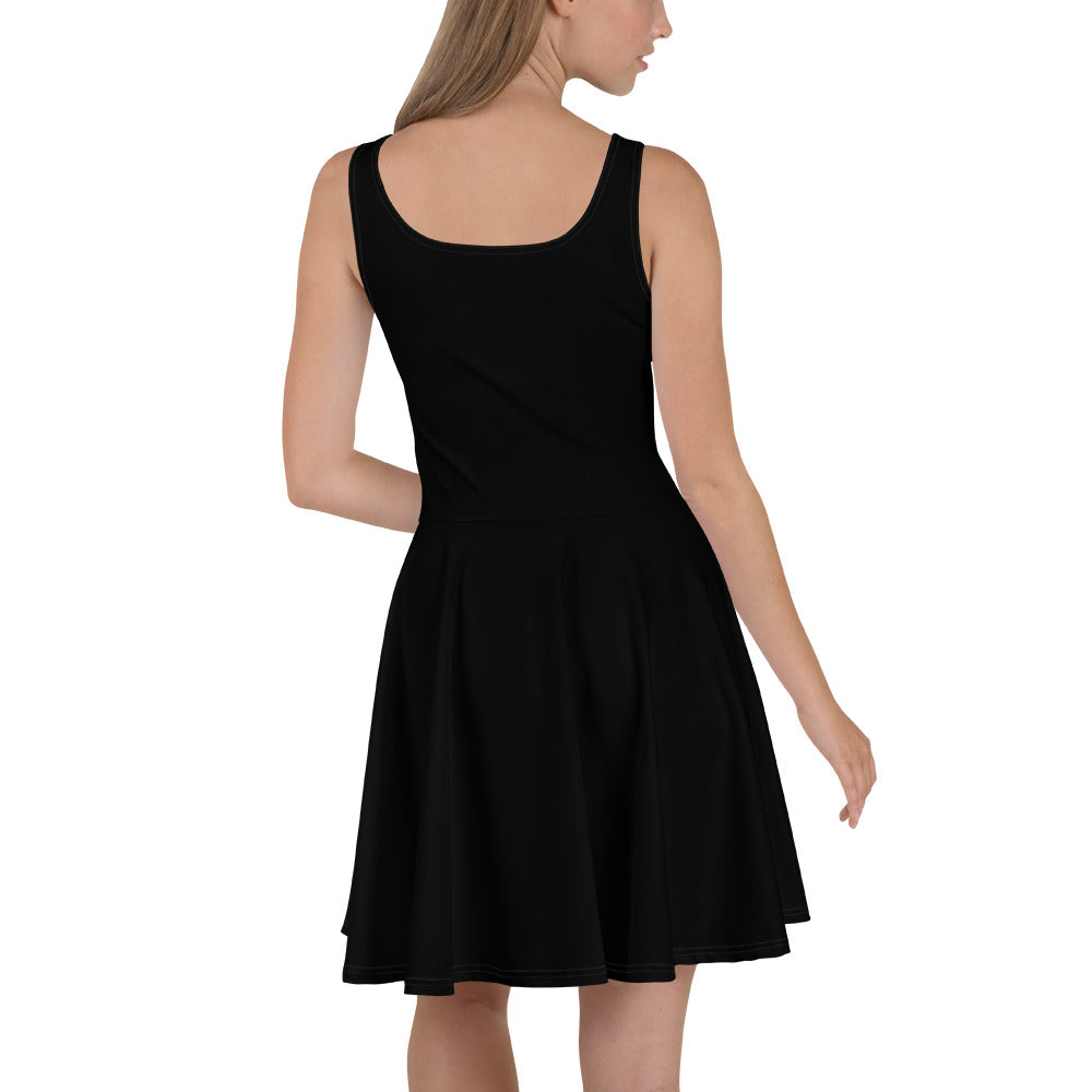 Lordela Black Skater Dress