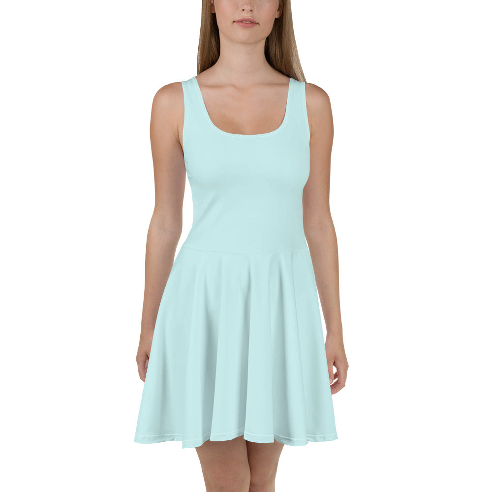 Lordela Light Cyan Skater Dress