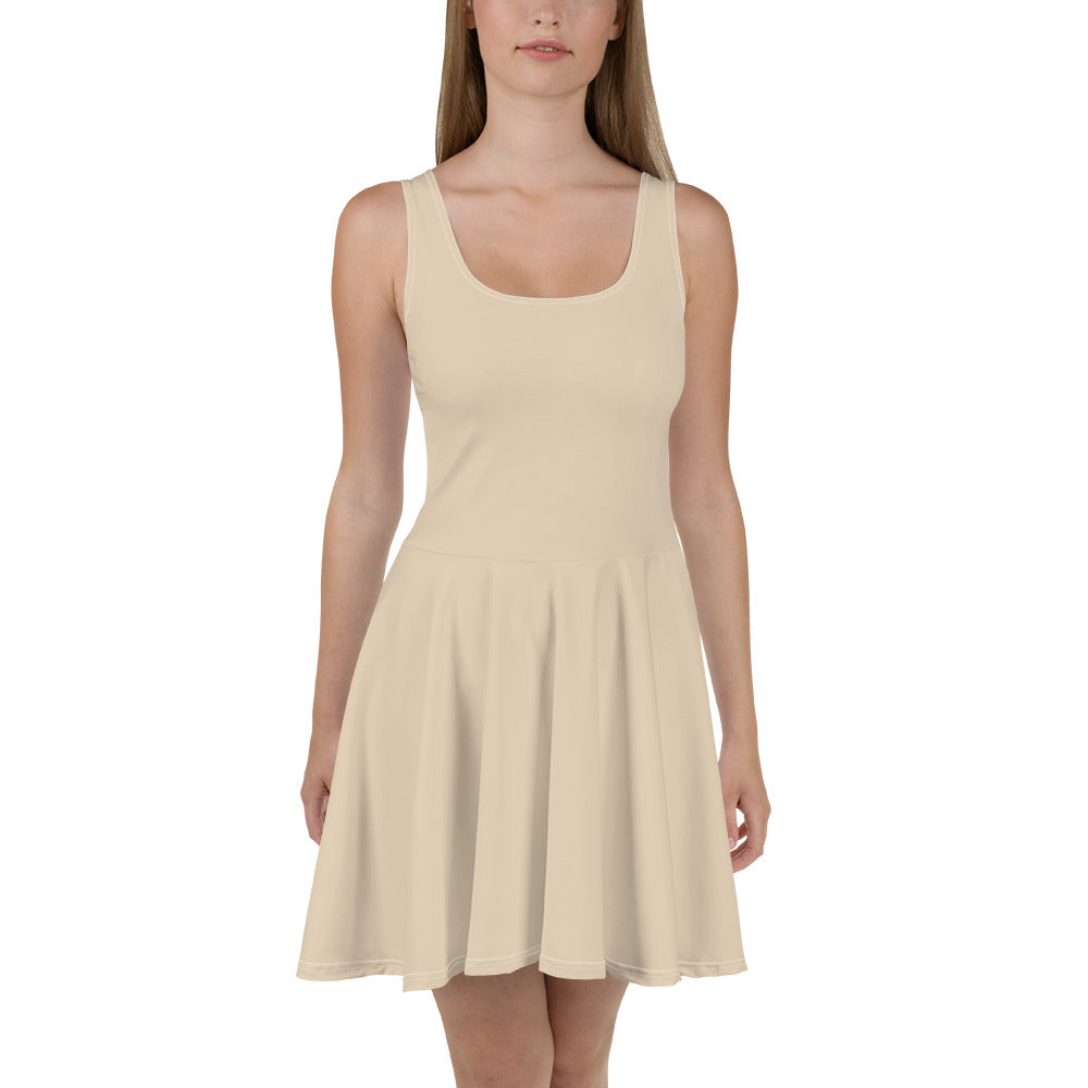 Lordela Champagne Skater Dress