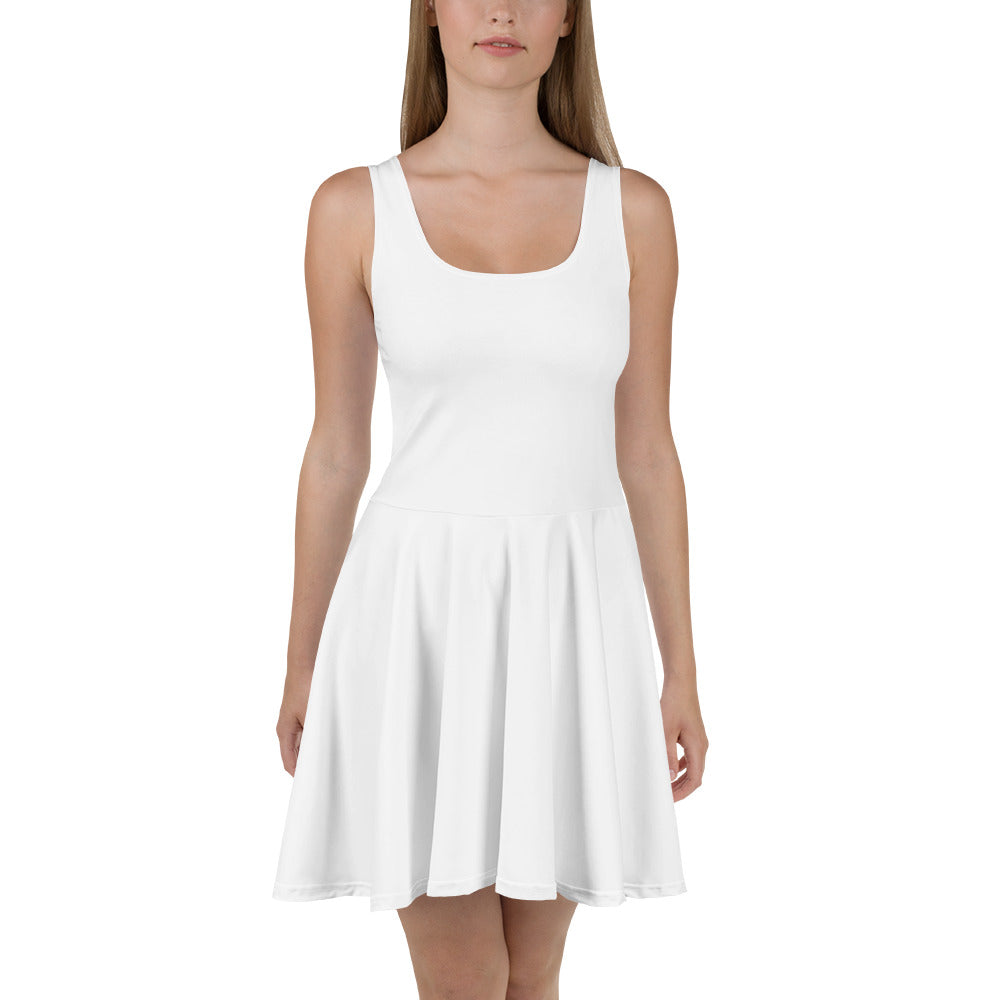 Lordela White Skater Dress