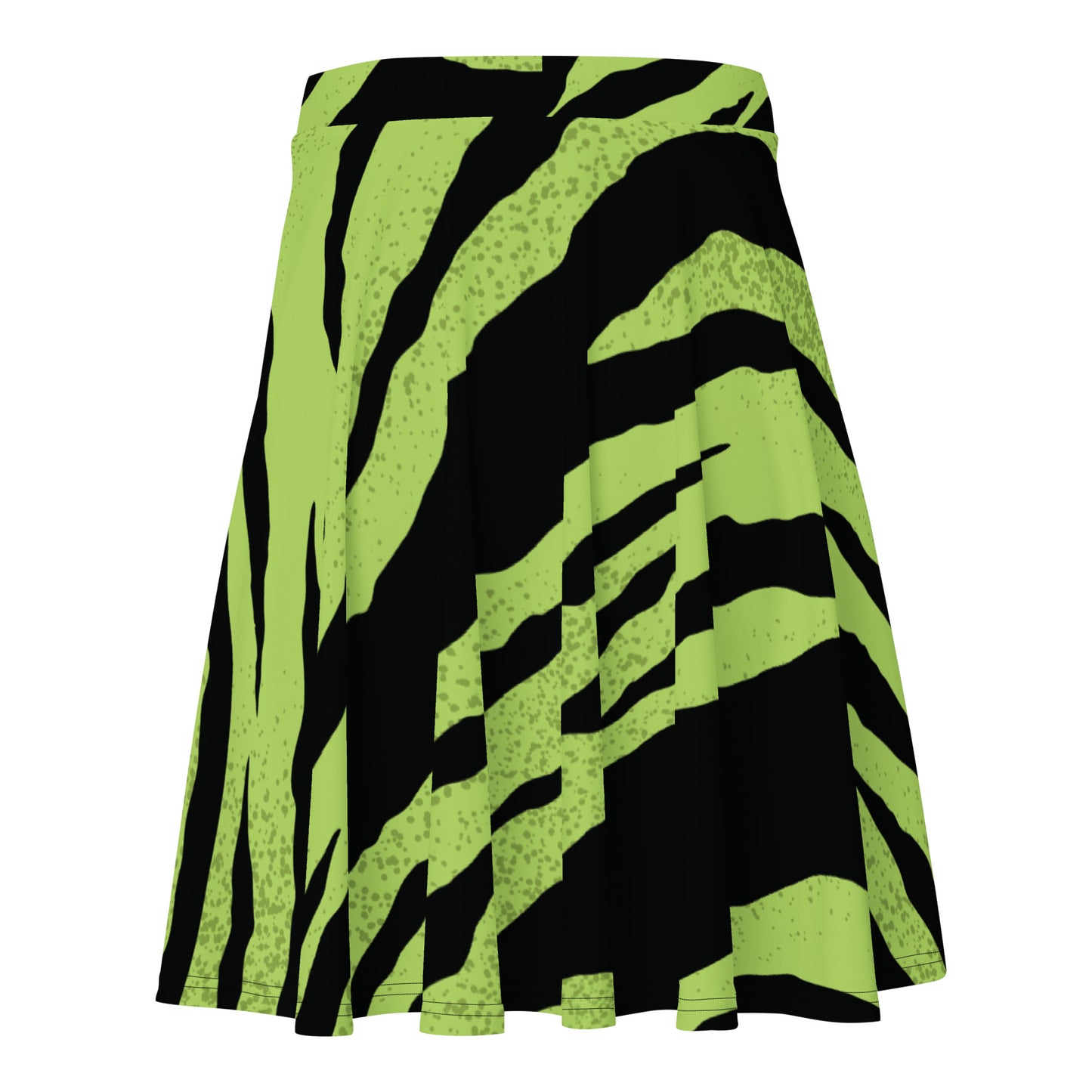 Lordela Green Tiger Skater Skirt