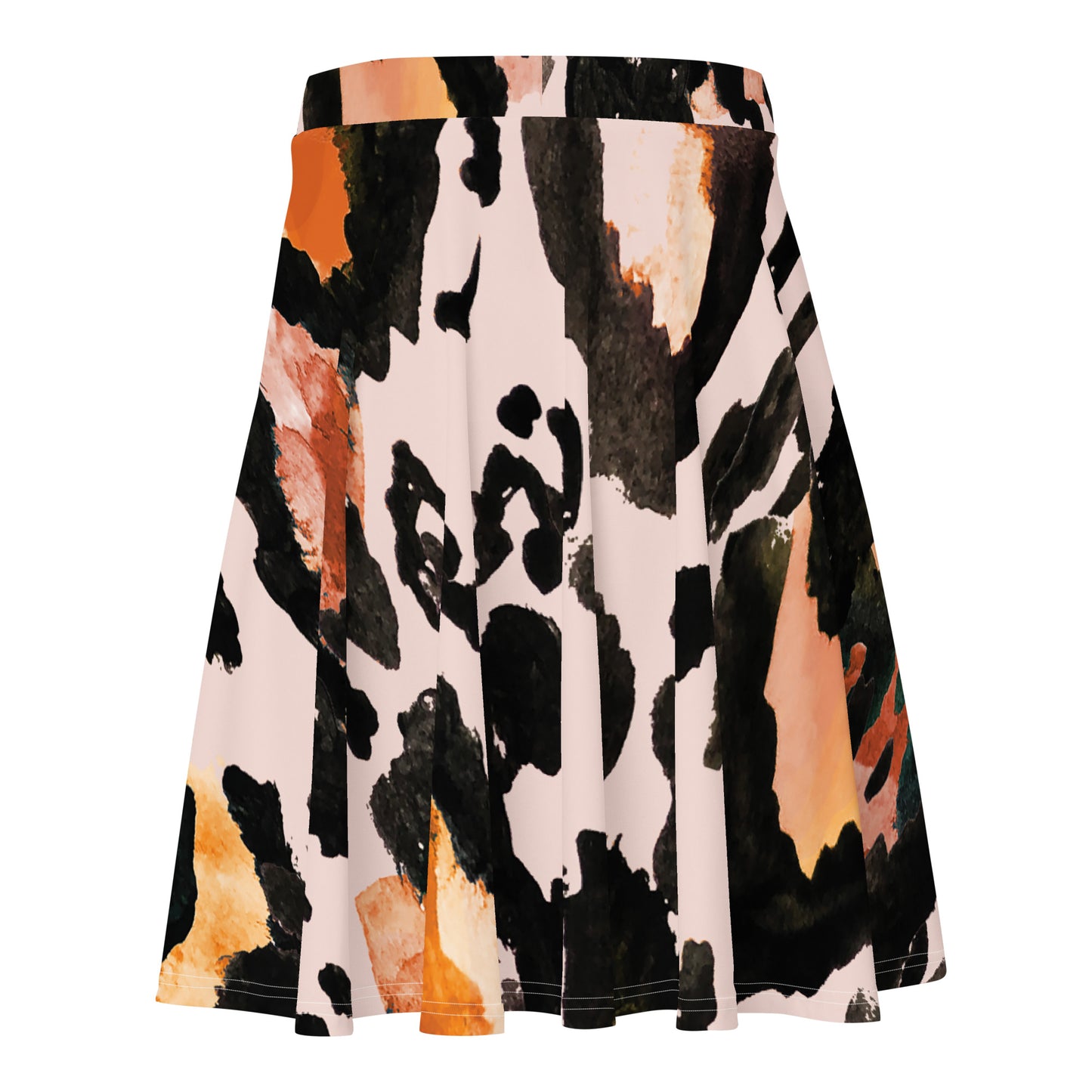 Lordela Pink Leopard Skater Skirt