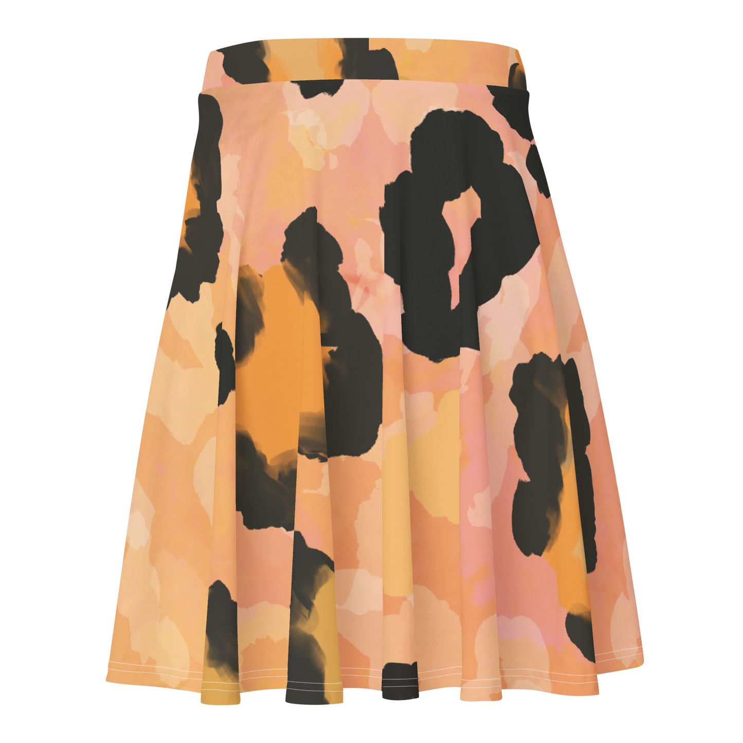 Lordela Leopard Skater Skirt