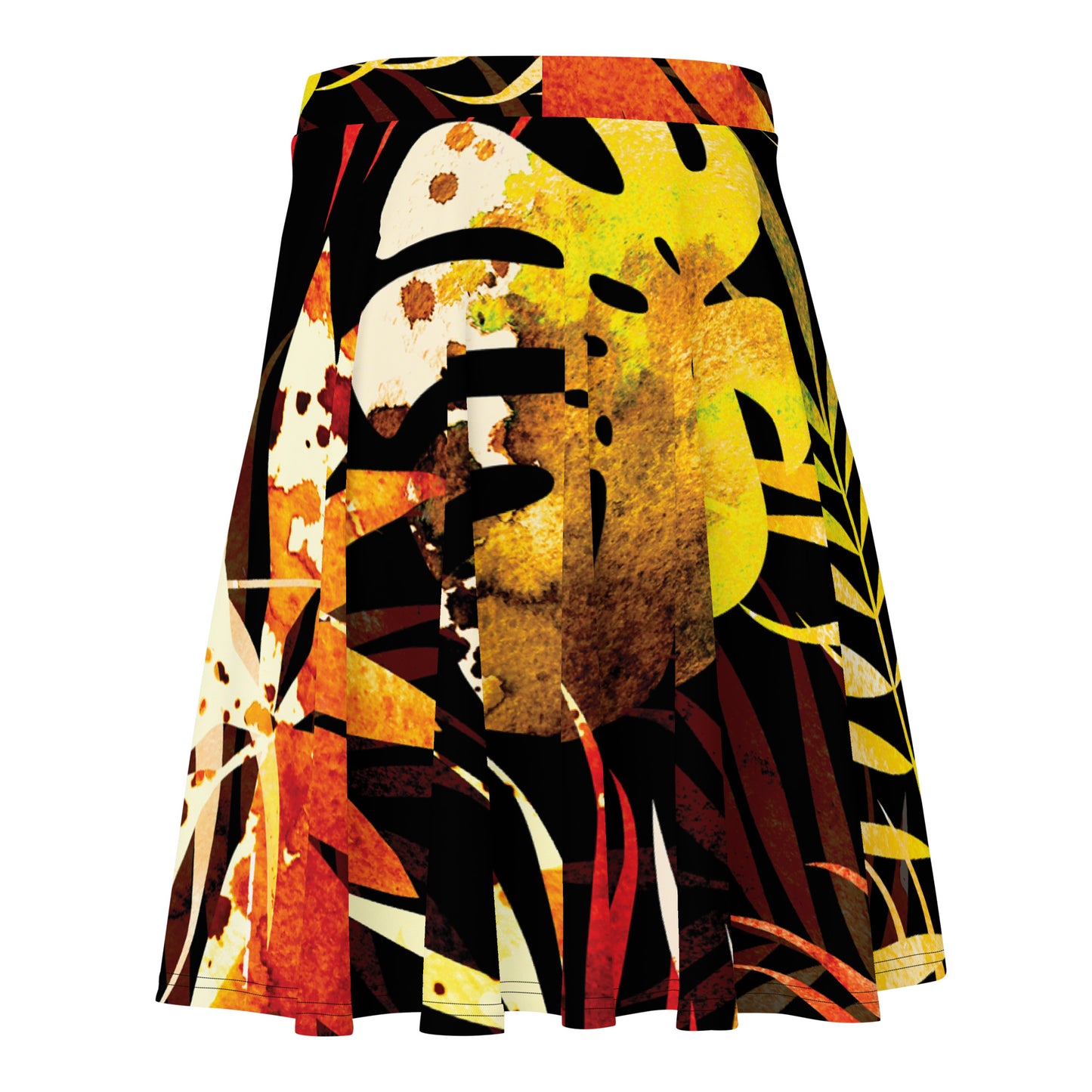 Lordela Autumn Sunset Skater Skirt