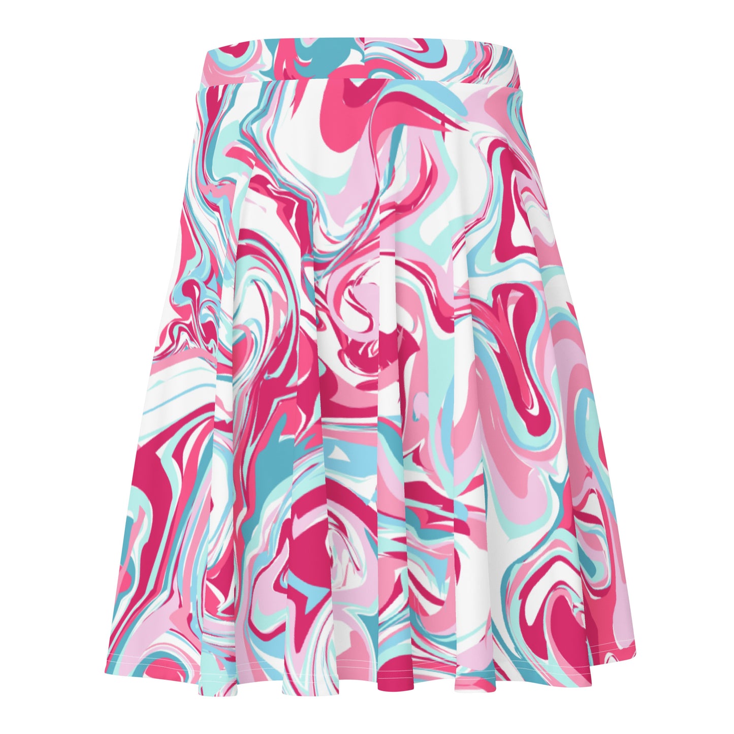 Lordela Pink Marble Skater Skirt