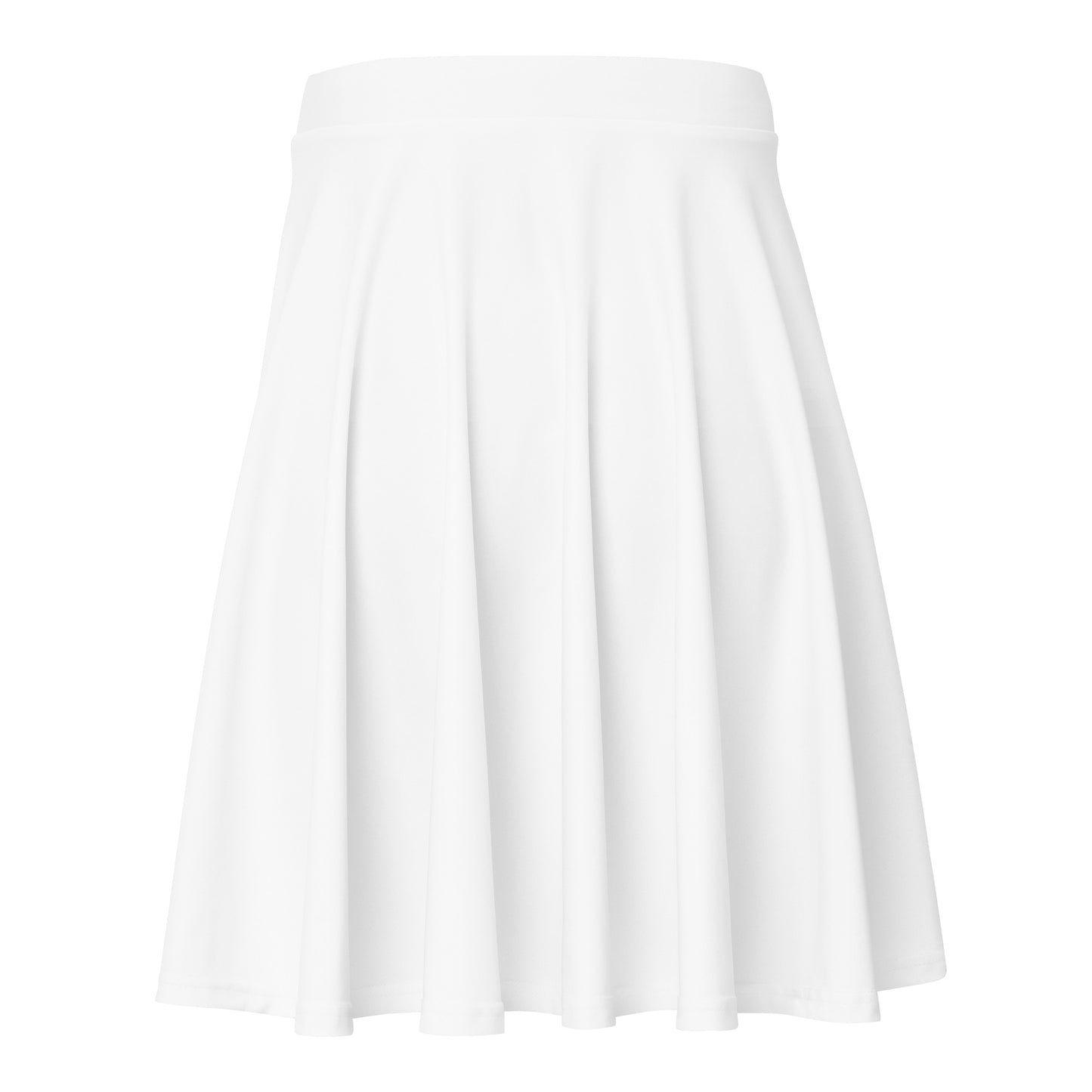 Lordela White Skater Skirt