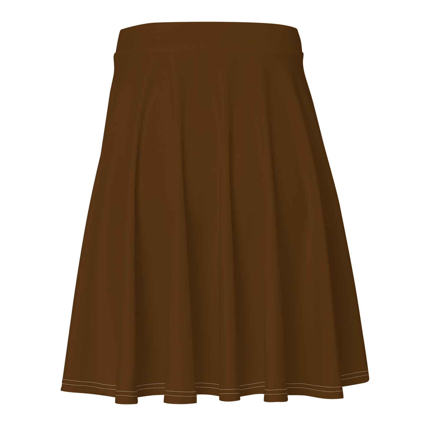 Lordela Brown Skater Skirt