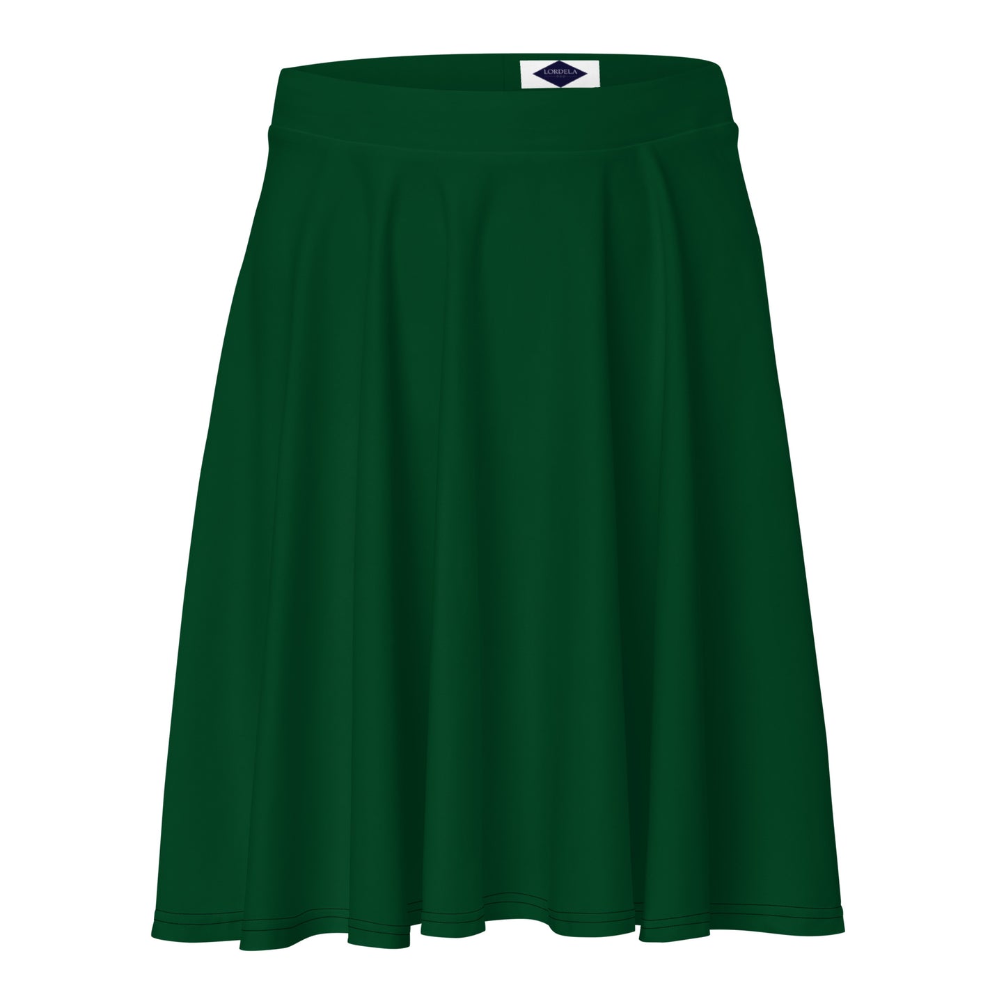 Lordela Forest Green Skater Skirt