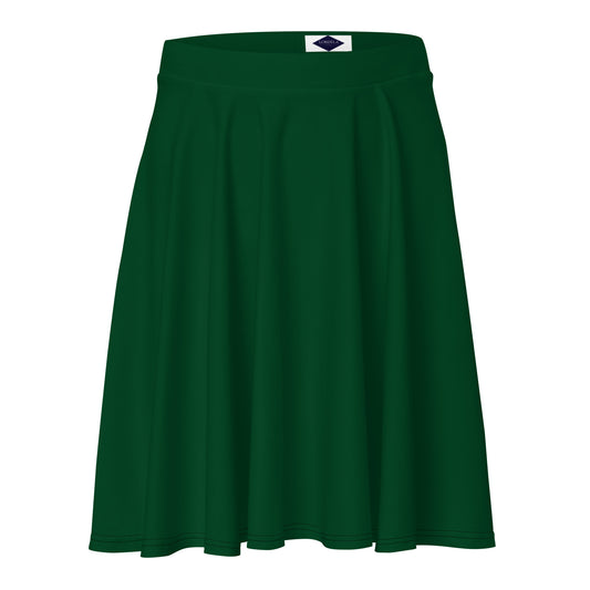 Lordela Forest Green Skater Skirt