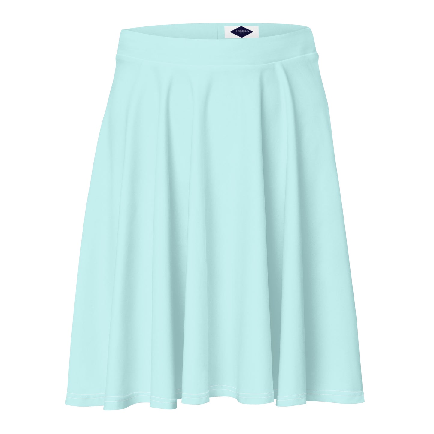 Lordela Light Cyan Skater Skirt