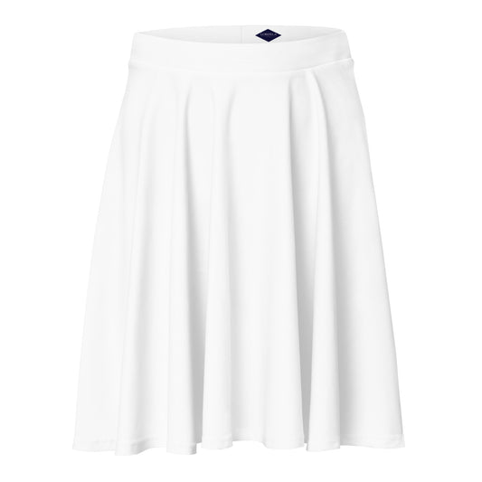 Lordela White Skater Skirt