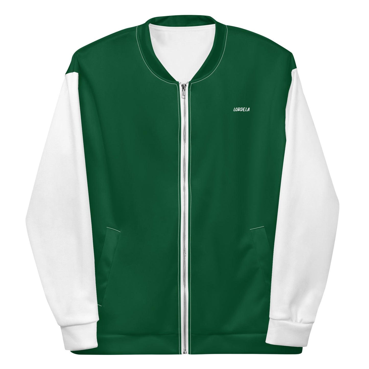 Lordela Forest Green Bomber Jacket