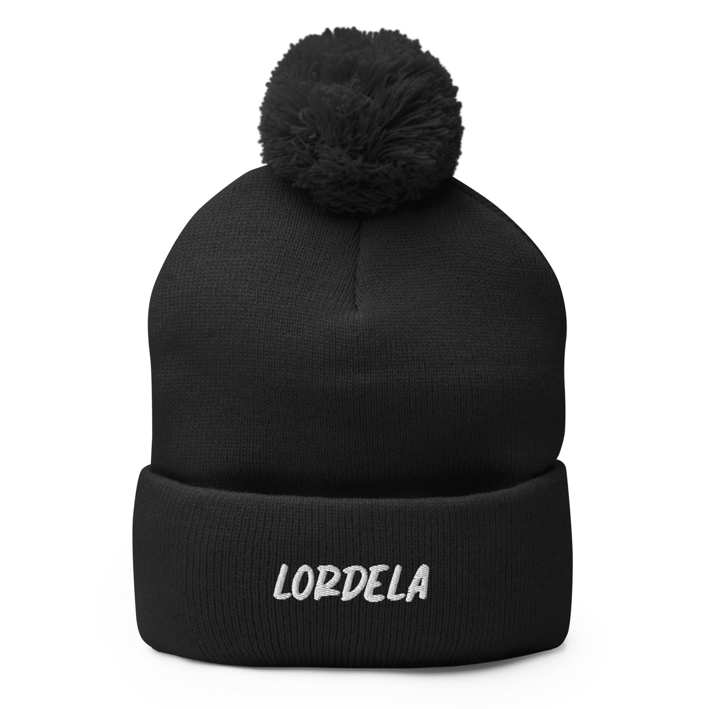 Lordela Pom Pom Knit Beanie