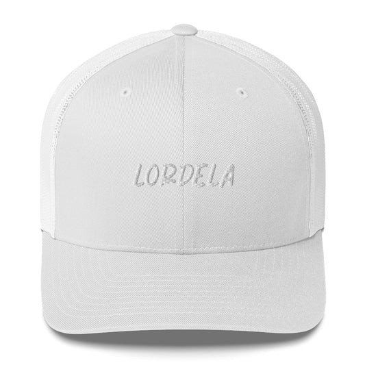 Lordela White Trucker Cap