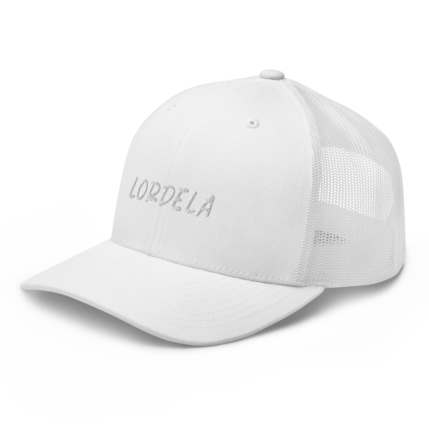 Lordela White Trucker Cap